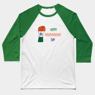 Happy Independence Day Baseball T-Shirt